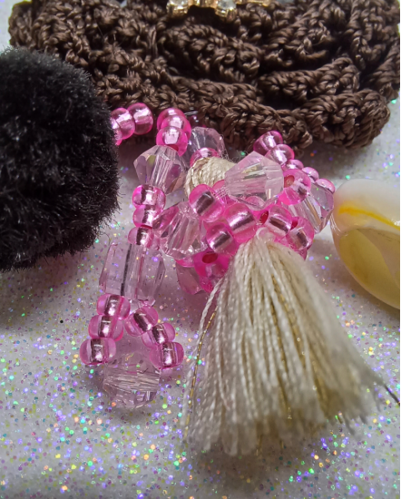 Háčkované  dizajnové náušnice "Dizajnový odkaz Stredomoria"